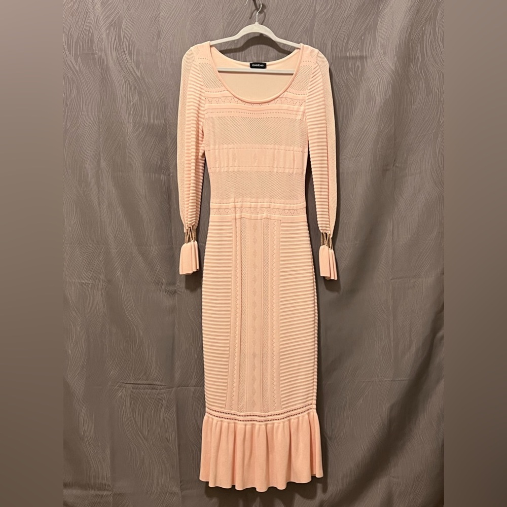 BEBE Dress Size M Orange